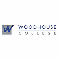 blue and grey text logo