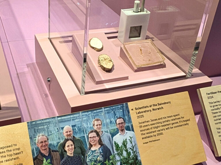PotatoPlus at the Science Museum Future of Food exhibition