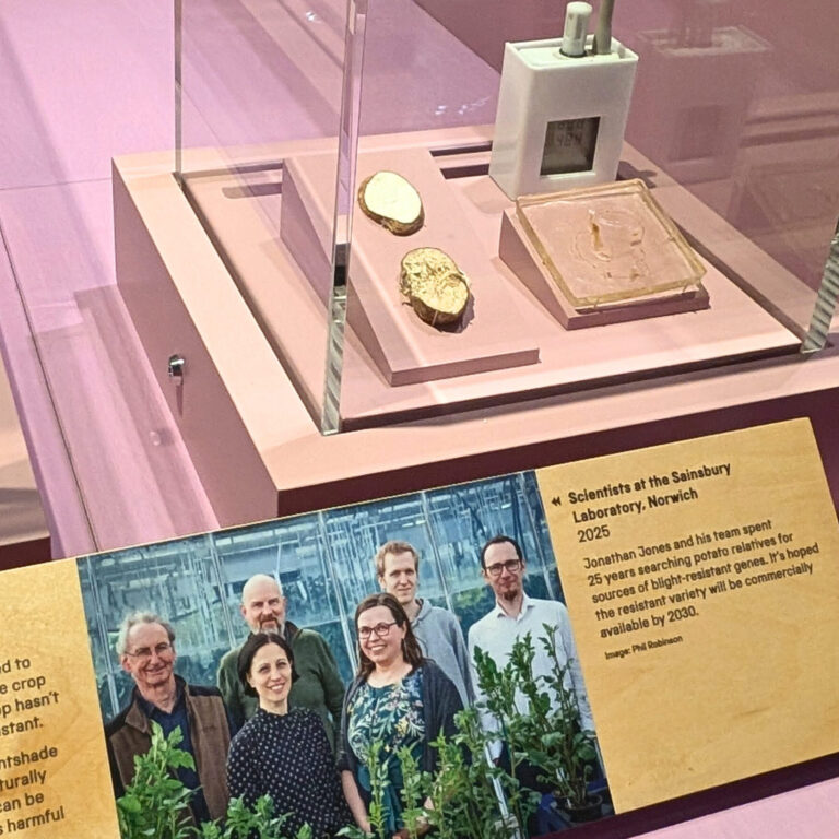 PotatoPlus at the Science Museum Future of Food exhibition