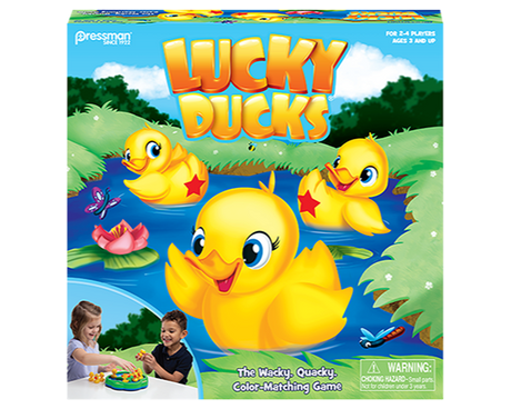 Lucky Ducks game box