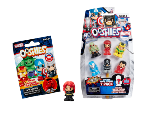Marvel Ooshies blind bag and 7 pack