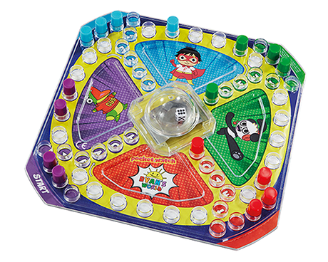 Ryan’s World Pop n Race game board