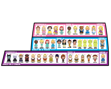 Disney Princess Ooshies characters