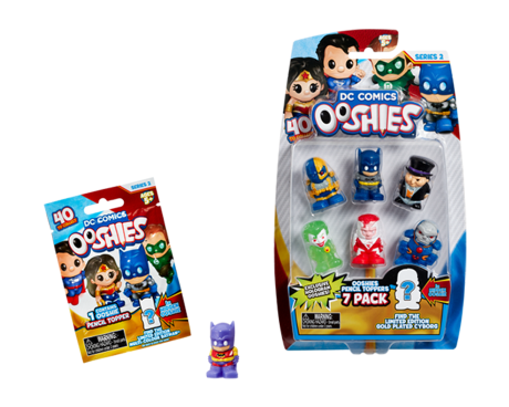 DC Comics Ooshies blind bag and 7 pack