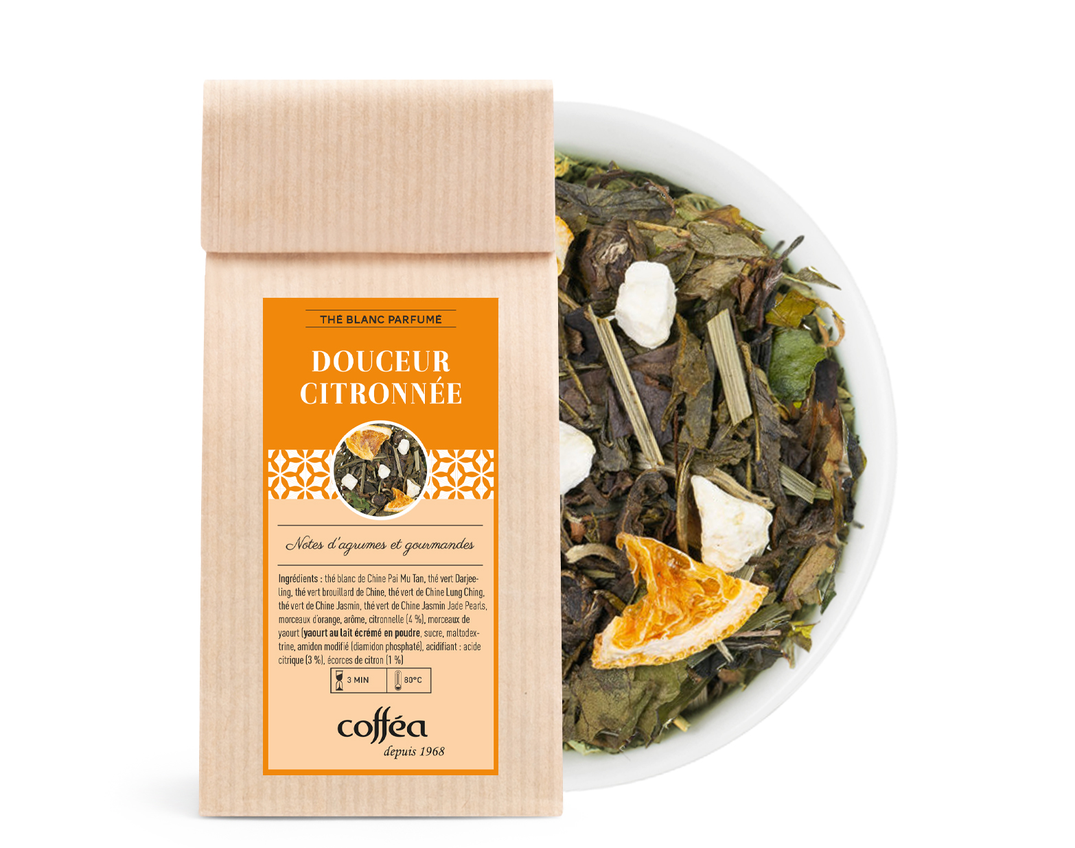 Thé blanc Douceur citronnée