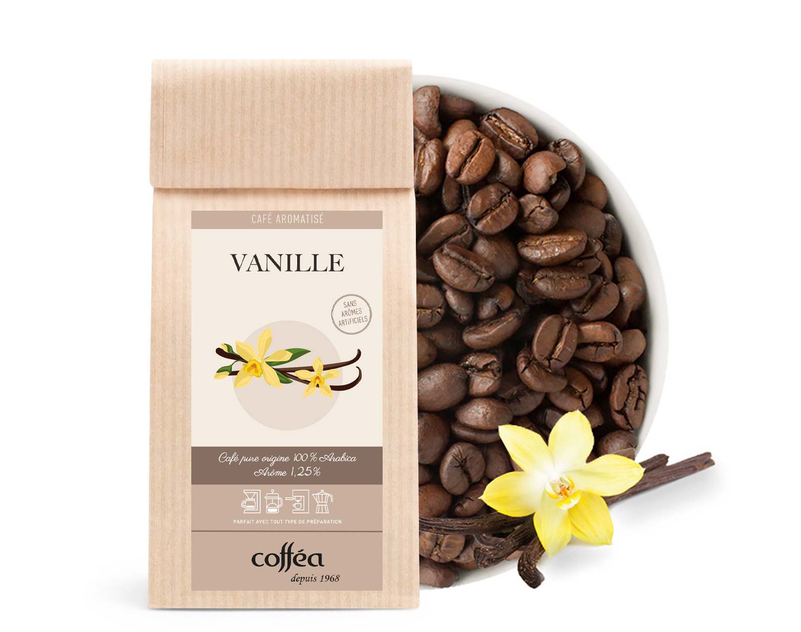 Café aromatisé Vanille 