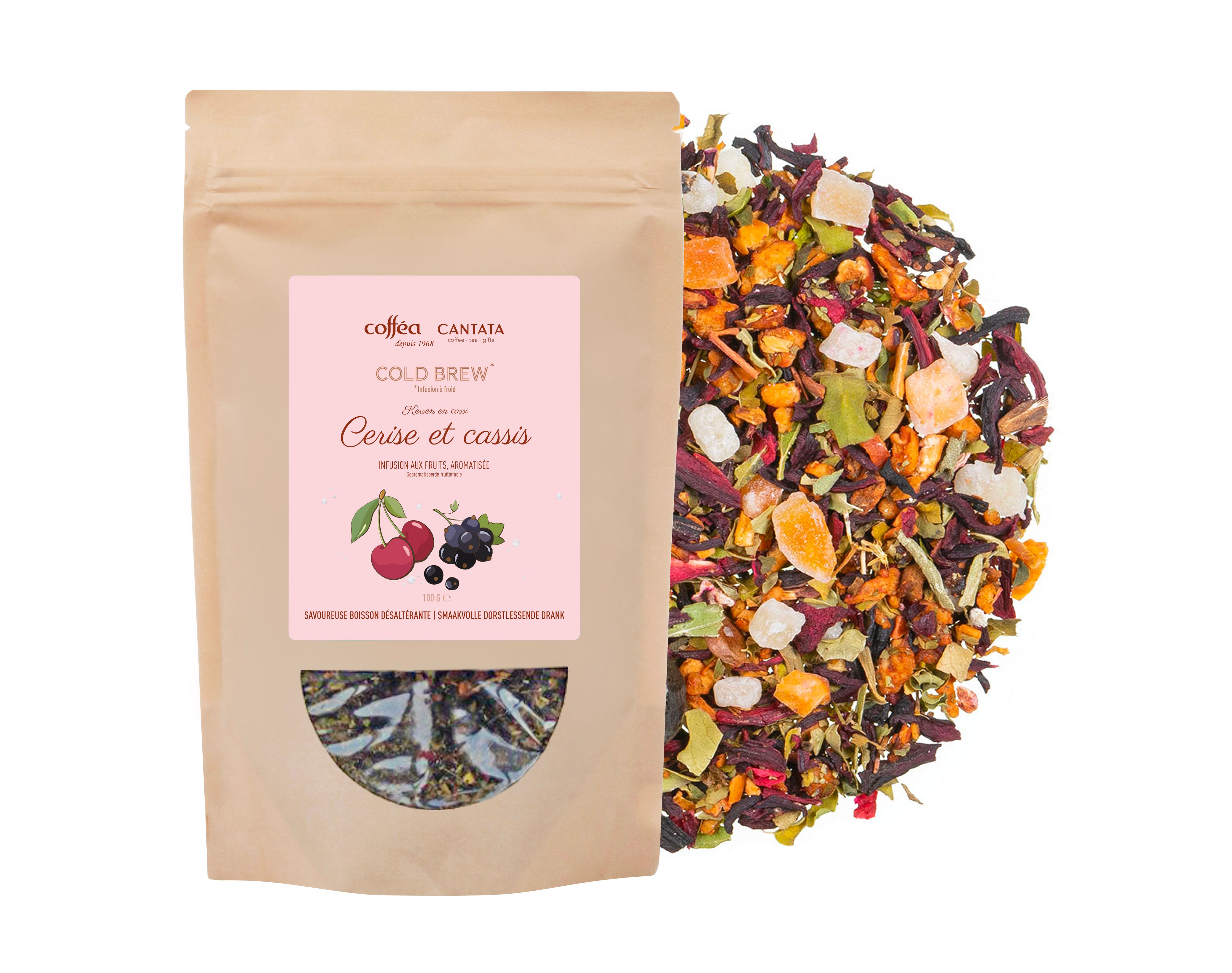Infusion glacée Cerise et Cassis Cold Brew 100GR