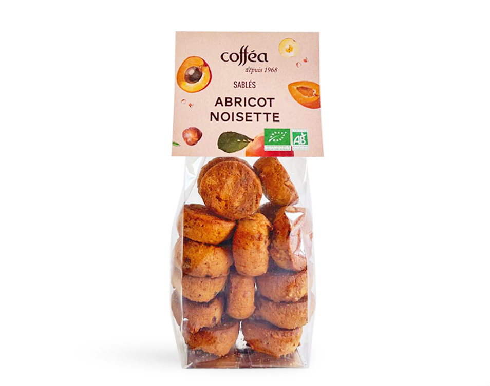 Sablés abricot noisette 100g
