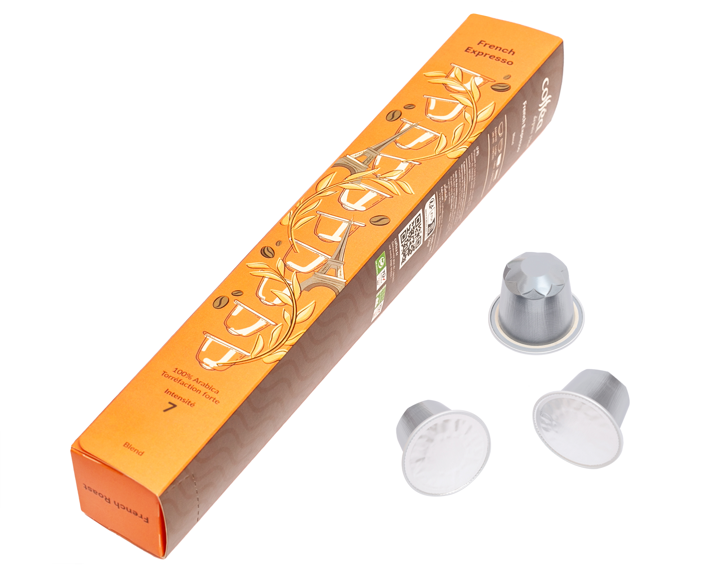 Café blend «French Expresso» étui Caps x10