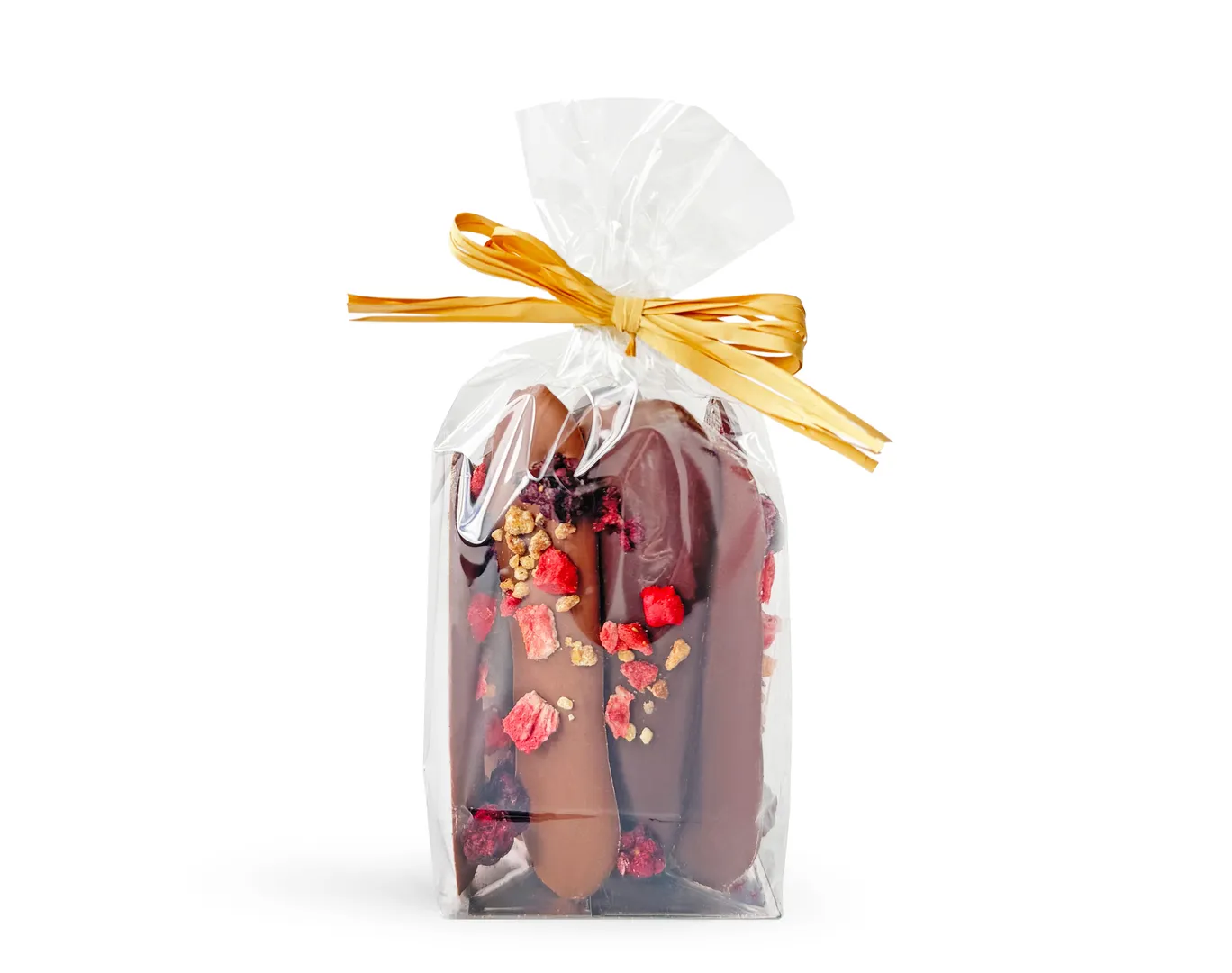 Sachet langues de chat chocolat lait et noir 100g