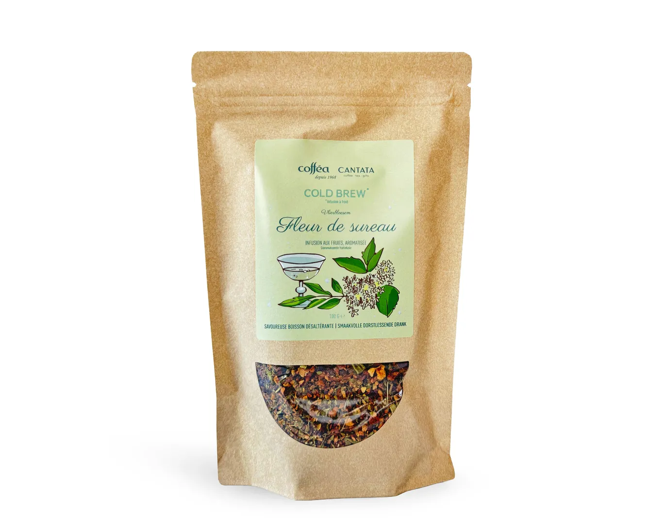 Infusion cold brew Fleur de sureau 100g