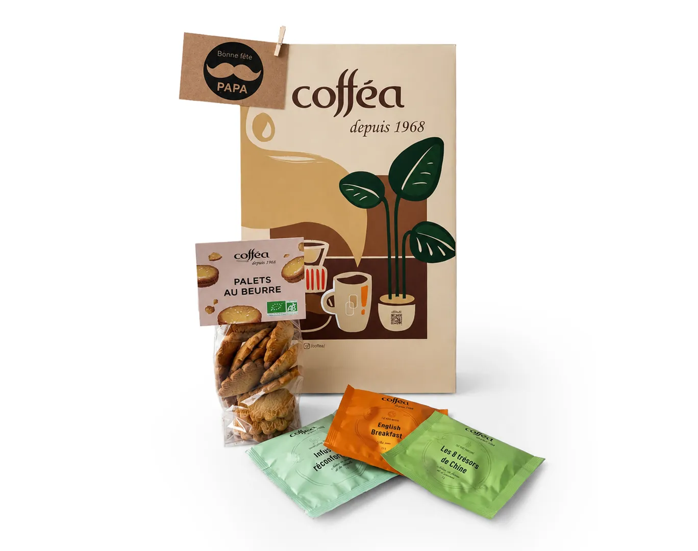 Le thé de Papa & son biscuit