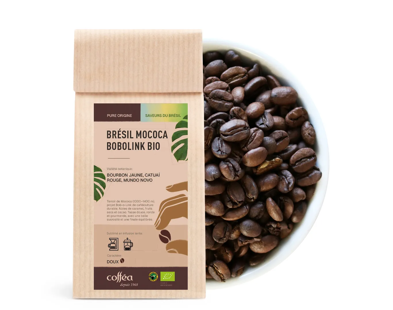 Café Brésil Mococa Bobolink BIO