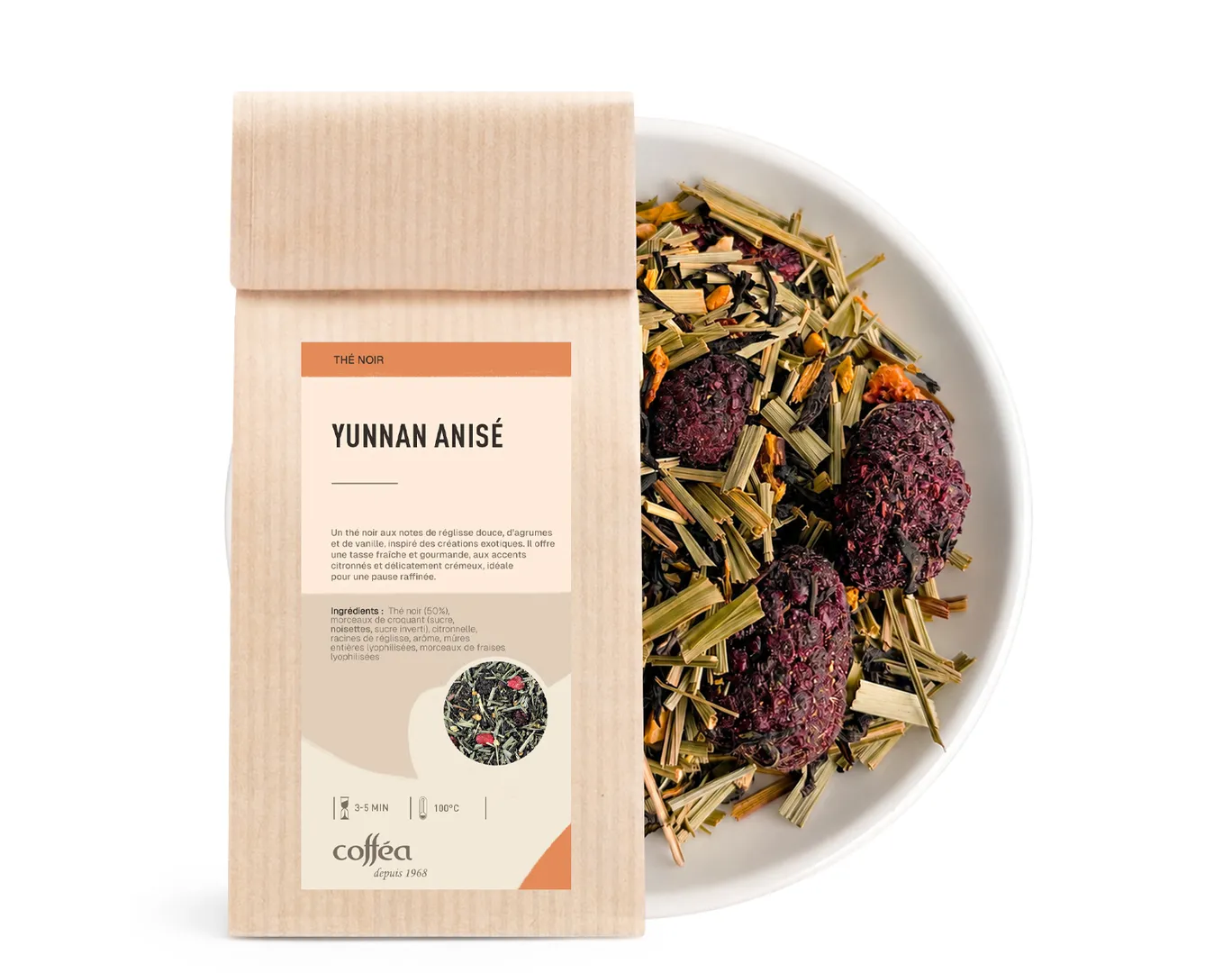 Thé noir Yunnan Anisé