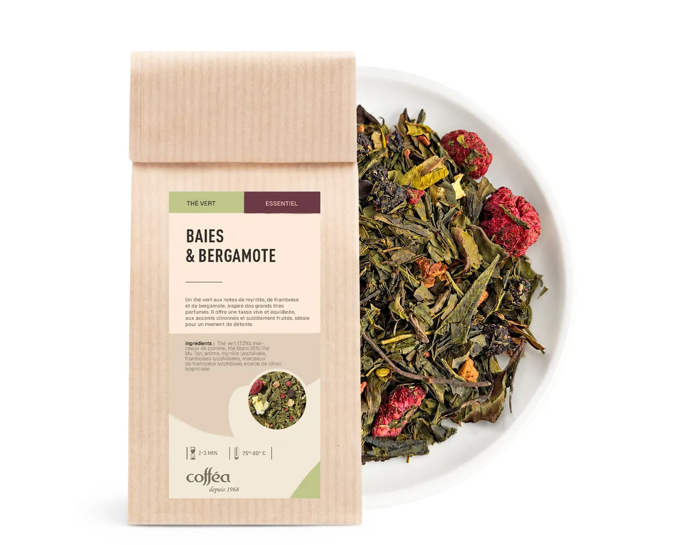 Thé vert Baies & Bergamote