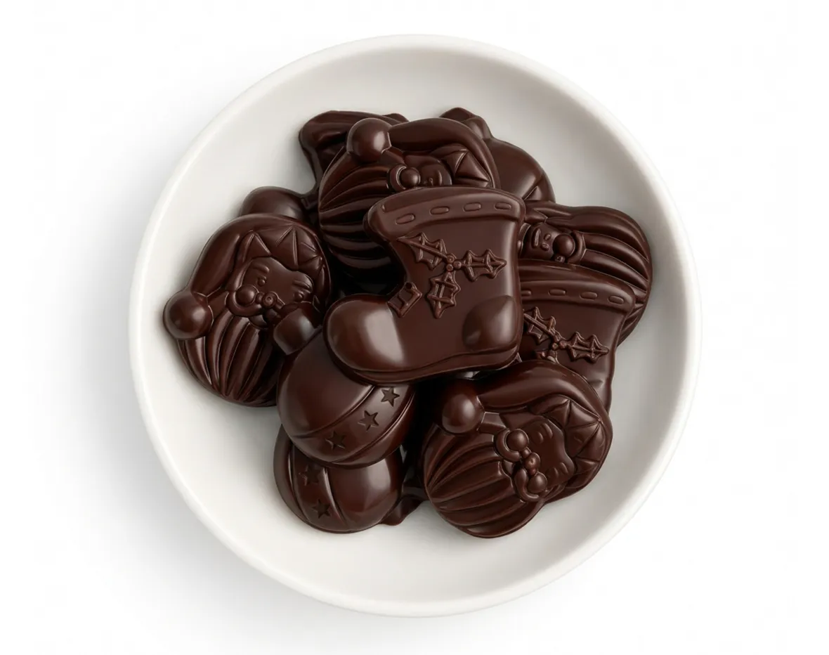 Fritures noir Noël