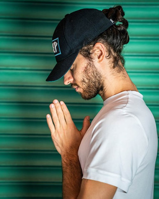 Warrior Step C Baseball Cap - During Yoga Practice