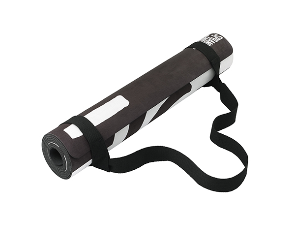warrior addict yoga art mat and carry strap sprankenstein