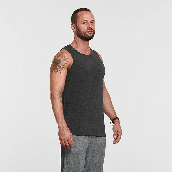 Men's Yoga Tank Tops Grey
