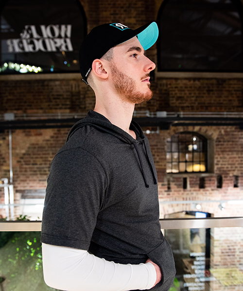 warrior addict baseball cap - the warrior step cap designed by street artist Sprankenstein