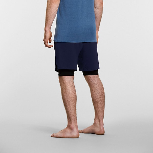 Men's Anti-Gravity Yoga Shorts - Reverse View