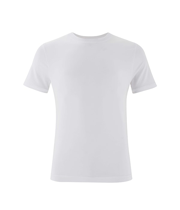 Men's Yoga Performance White T-Shirt