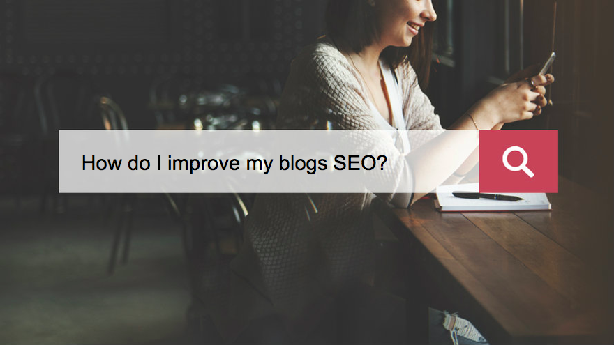 woman search seo