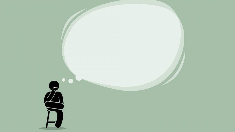 person thinking
