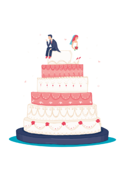 Family Law Divorce Cake 01