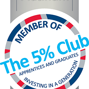 William Hare Group celebrates three years of Platinum Membership with the 5% Club