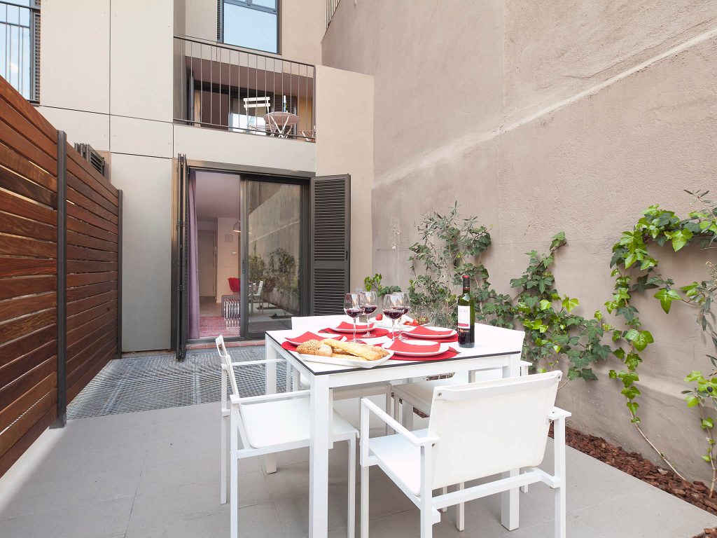 Terrace - Two Bedroom Apartment at SLEEP Eixample by STAY