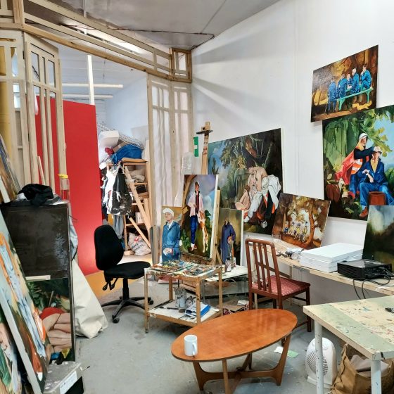 Chris Grisley's Studio (from the archive)