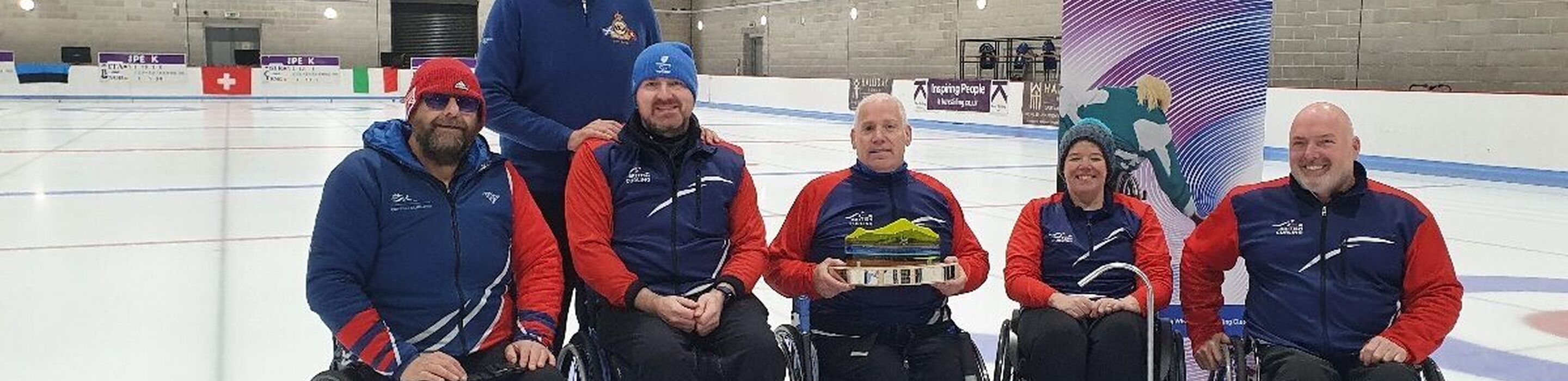 British Curling triumph in the 2022 Stirling Wheelchair Curling
