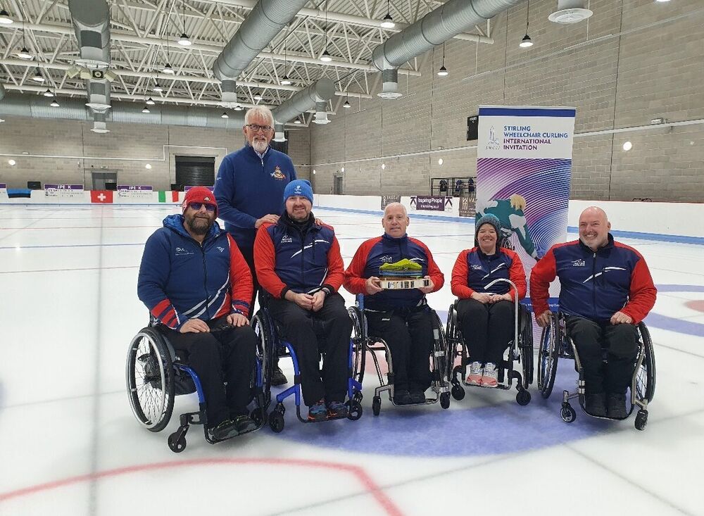 British Curling triumph in the 2022 Stirling Wheelchair Curling