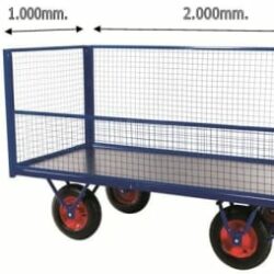 REBOQUE EM MALHA 750 kg ND