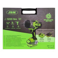 PISTOLA DE IMPACTO BRUSHLESS A BATERIA 12 COM MALETA JBM (5)