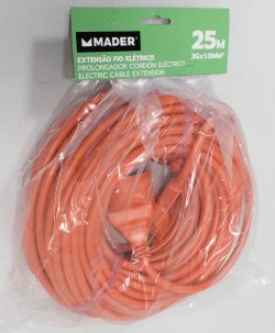 EXTENSÃO DE FIO ELÉCTRICO 25MX1MM MADER