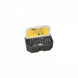 Jogo de Pontas STANLEY 1/4" 31 Peças 25mm
