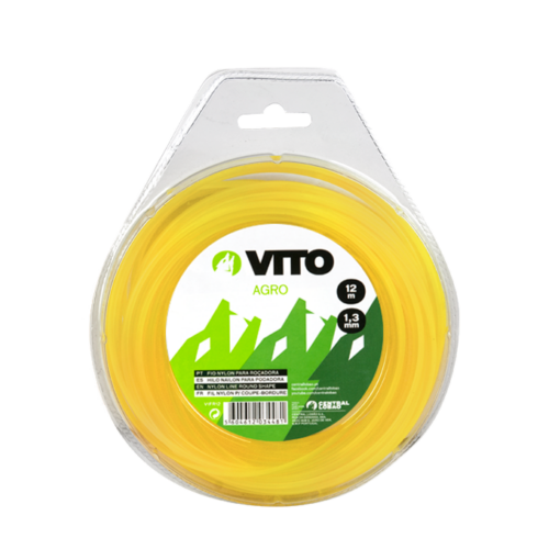 FIO NYLON PARA ROÇADORA 15 MTS 2MM VITO