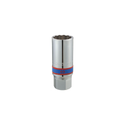 chave de caixa de velas bi hexagonal com manga interna de borracha 13 16 208 mm king tony 1