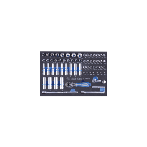 jogo de ferramentas em tabuleiro 65 un king tony 1