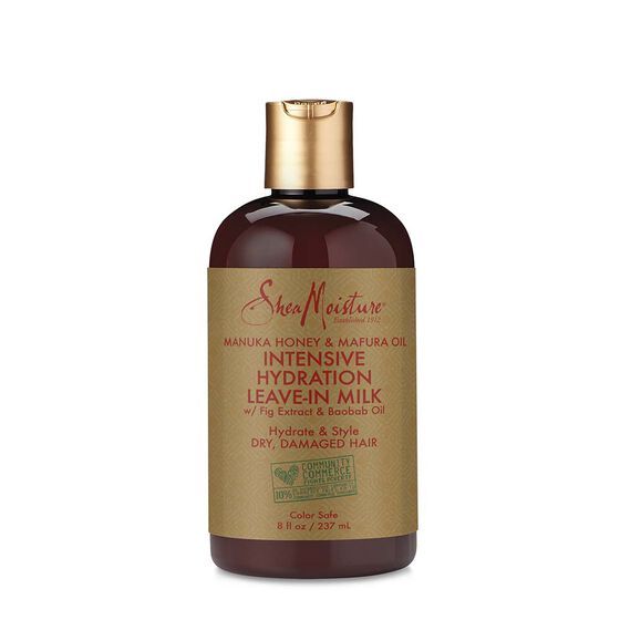 Shea Moisture Manuka Honey and Mafura Oil Intensive Hydration Leave in Milk 8oz