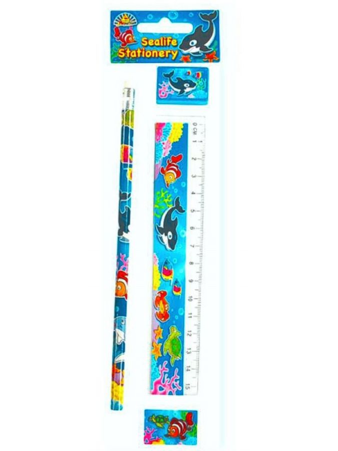 Stationery Set Sealife