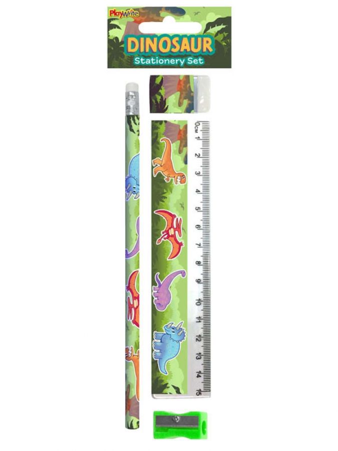 Stationery Set Dinosaur
