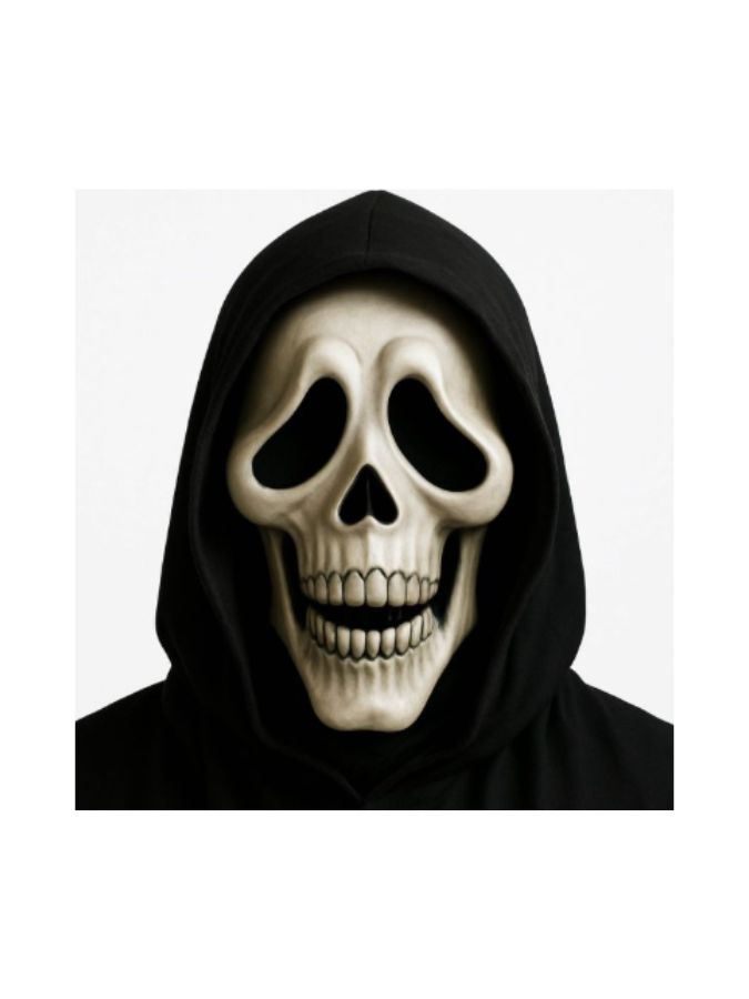 Scream Skull Mask + Hood