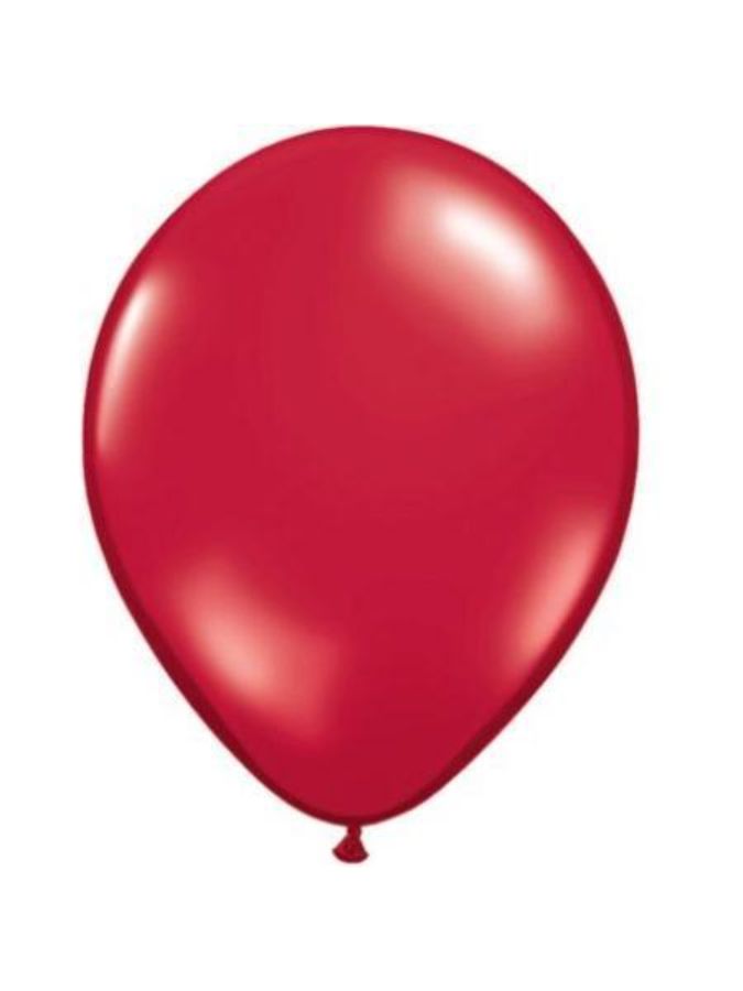 16" Ruby Red Matt 50pk