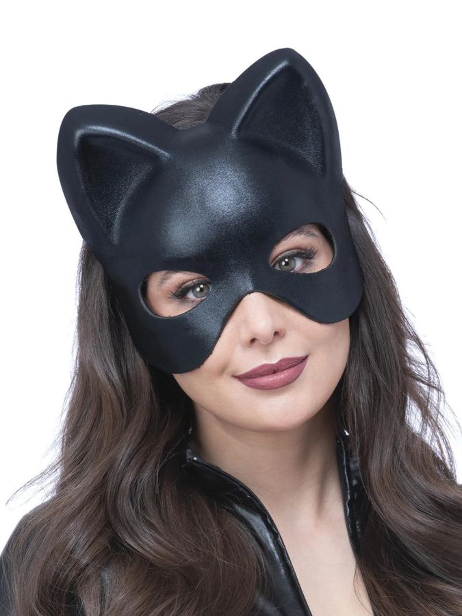 Cat Mask Black Large