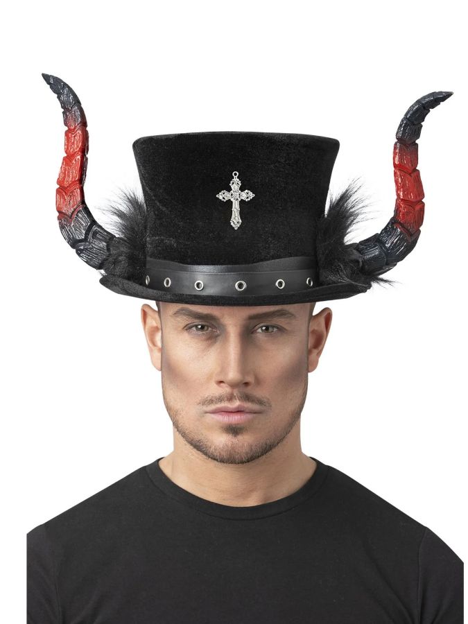Deluxe Devil Top Hat 
