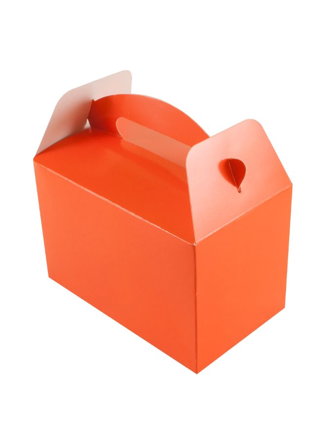 Plain Orange 6pk Party Boxes