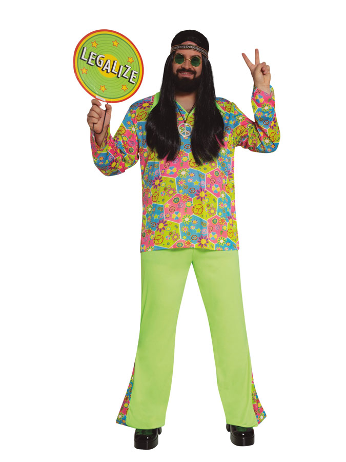 Hippie Peace Man Multicolour